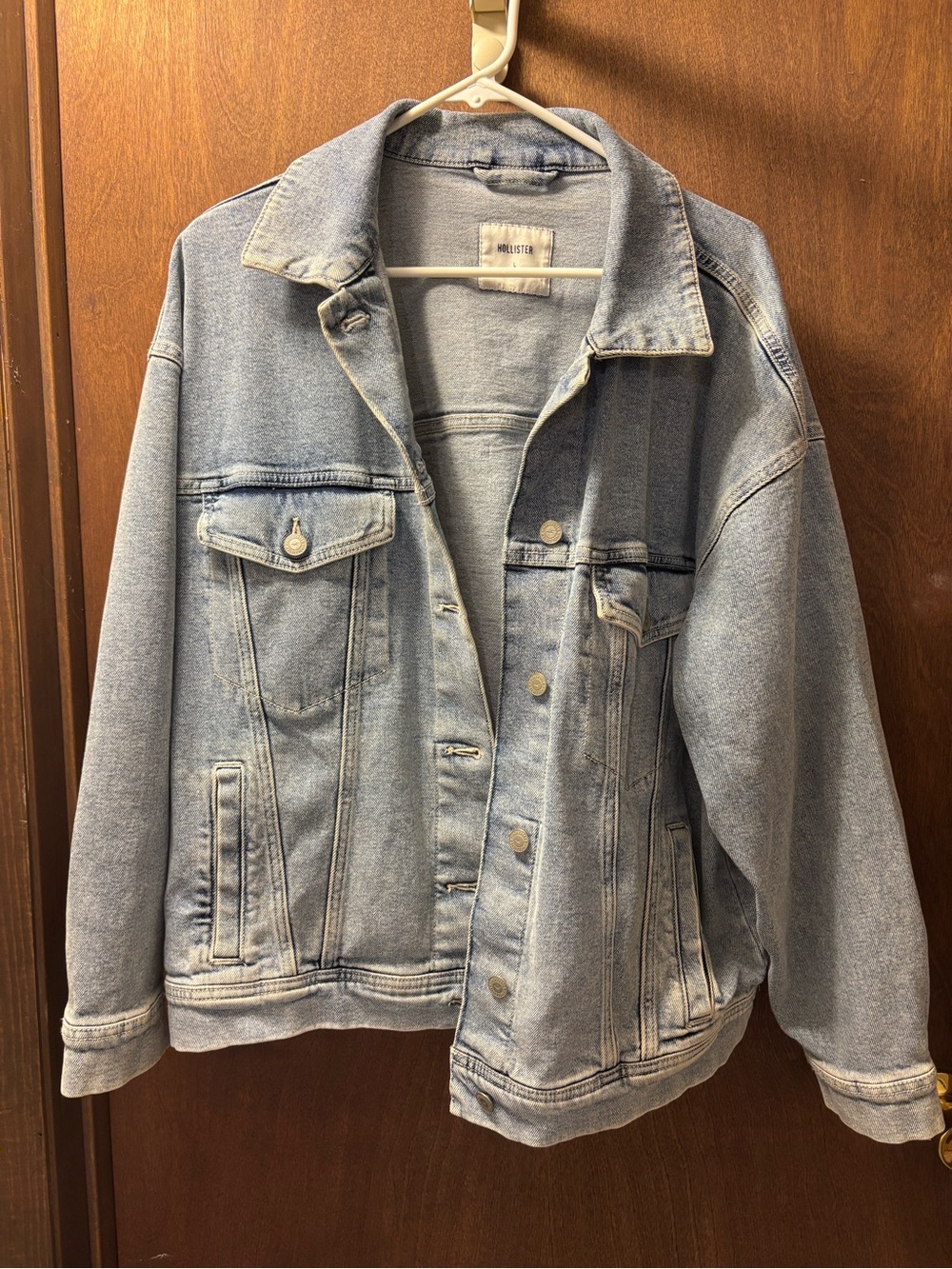 Hollister Light Wash Denim Jacket